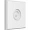 Ekena Millwork Standard Sedgwick Bullseye Rosette with Beveled Edge, 8"W x 8"H x 1"P ROSP080X080X100SDG03 - alternate 1